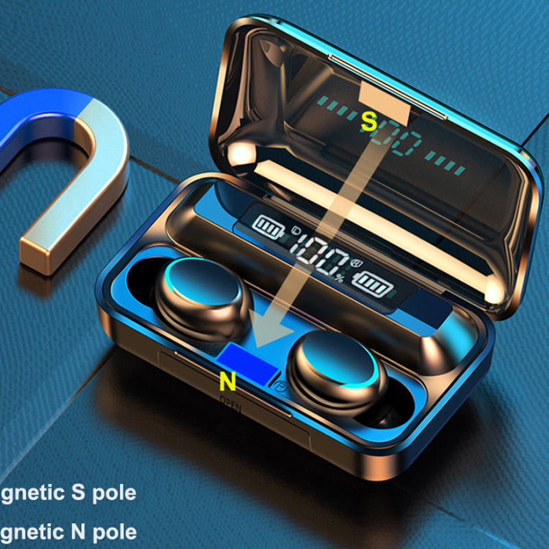2026 F9 Wireless Earphones LED - Wireless Earbuds Tws reseña y precio