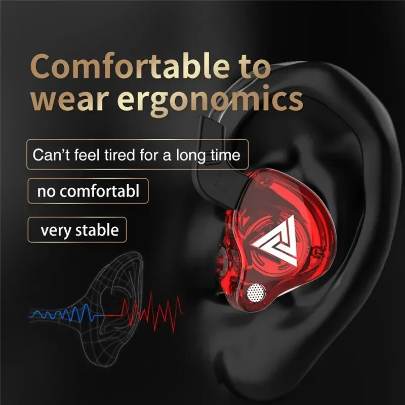 Original QKZ AK6 Copper Driver - Audiophile Headphone Wired reseña y precio