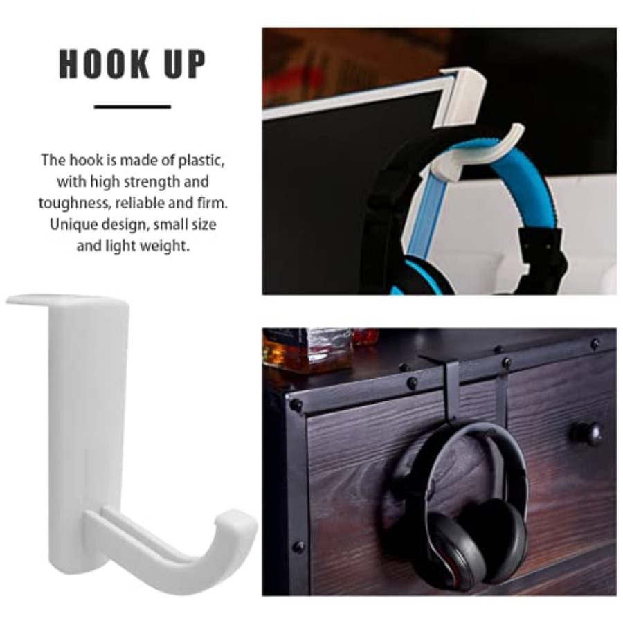 2 Pack Headphone Stand Hook He - Headphone Stand Desk reseña y precio
