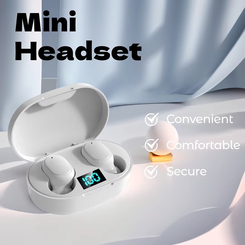 A6S TWS Earphone Wireless Blue - Wireless Earbuds Tws reseña y precio