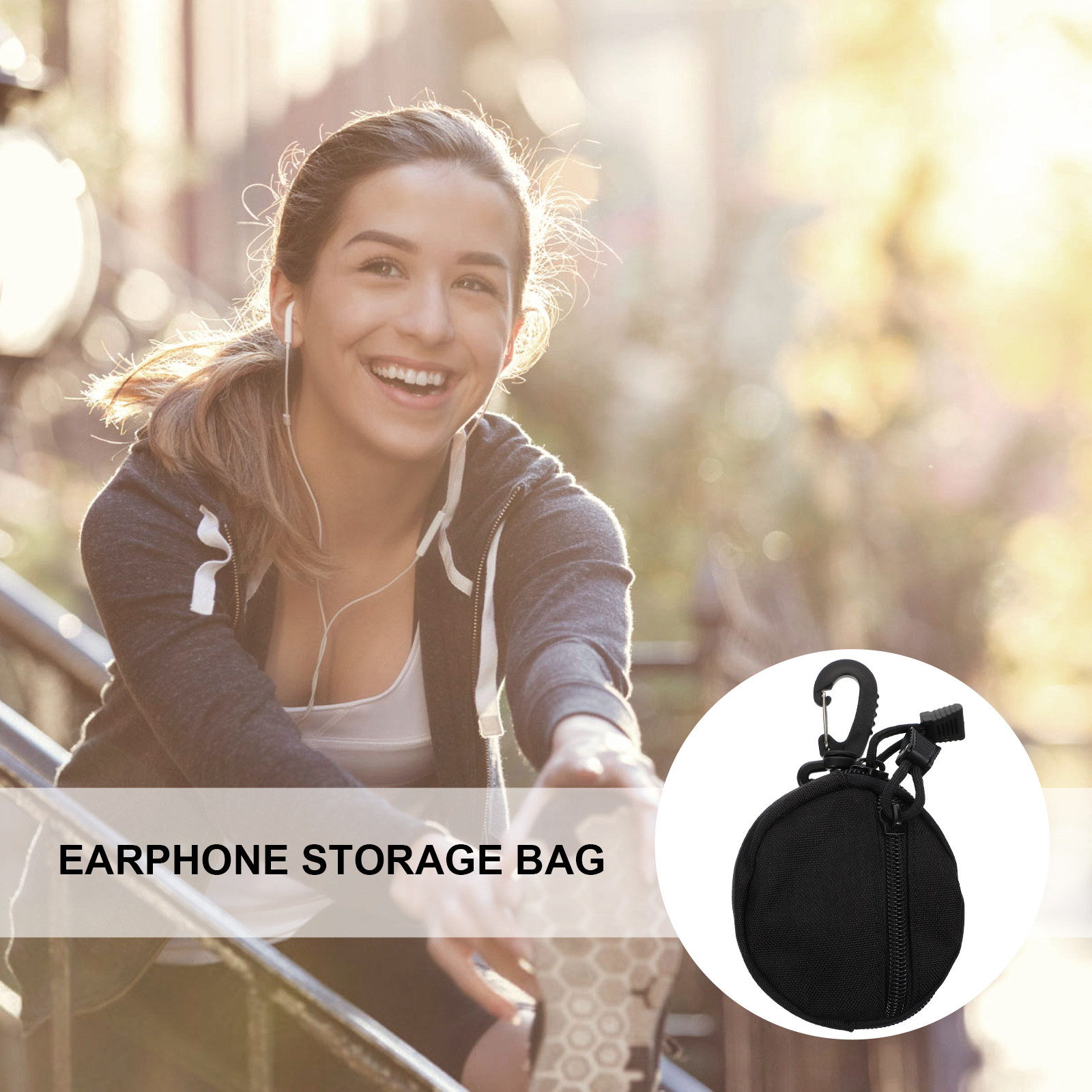 Polyester Multi-Purpose Hangin - Sports Earphone Hook reseña y precio