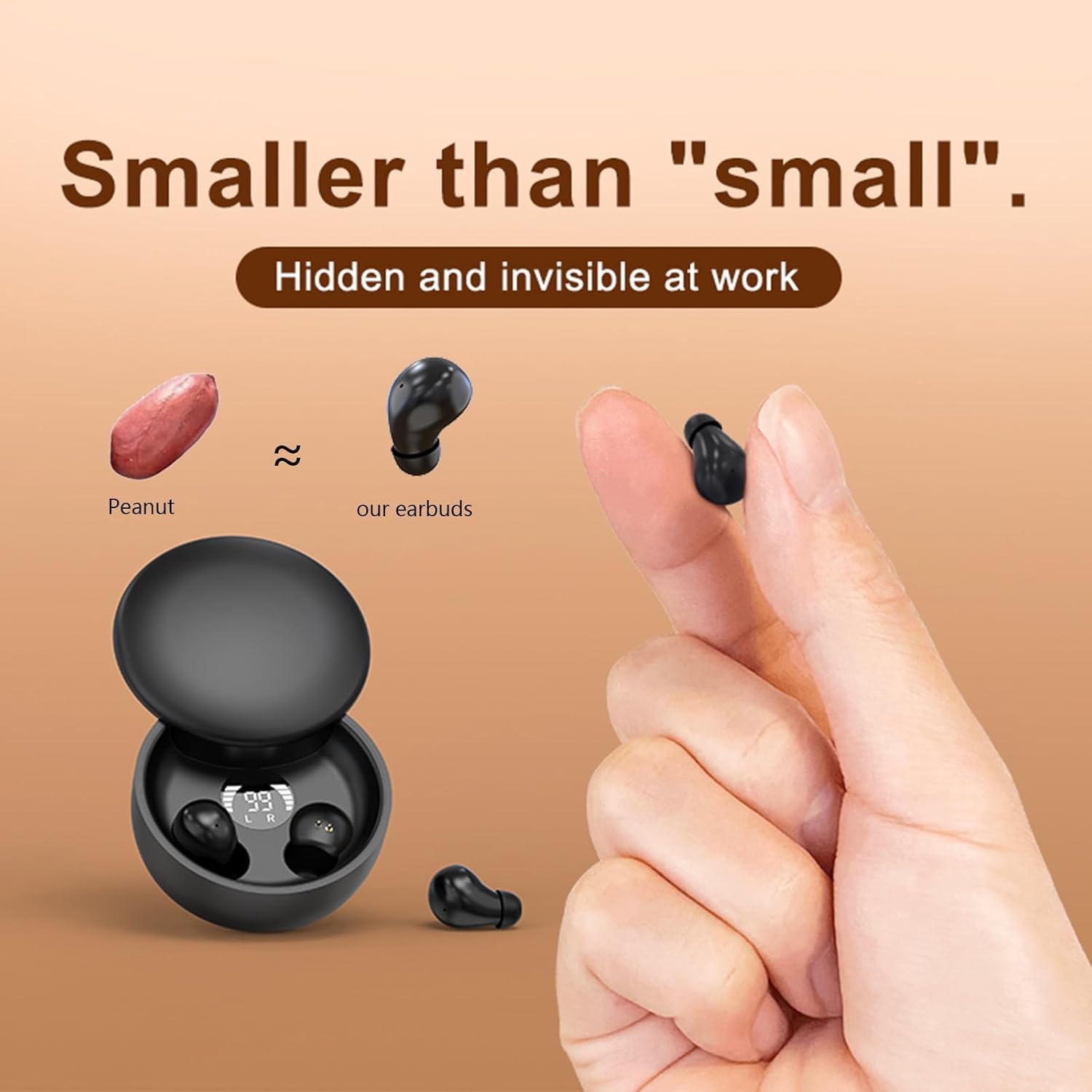Wireless Bluetooth sleeping He - Earbuds Charging Case reseña y precio