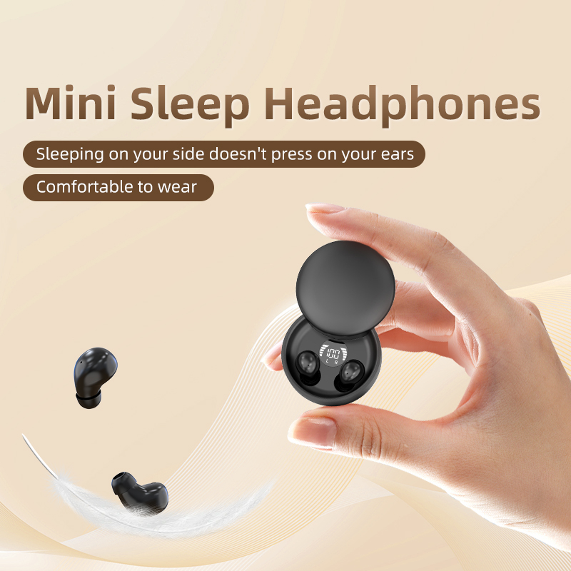 Wireless Bluetooth sleeping He - Earbuds Charging Case reseña y precio