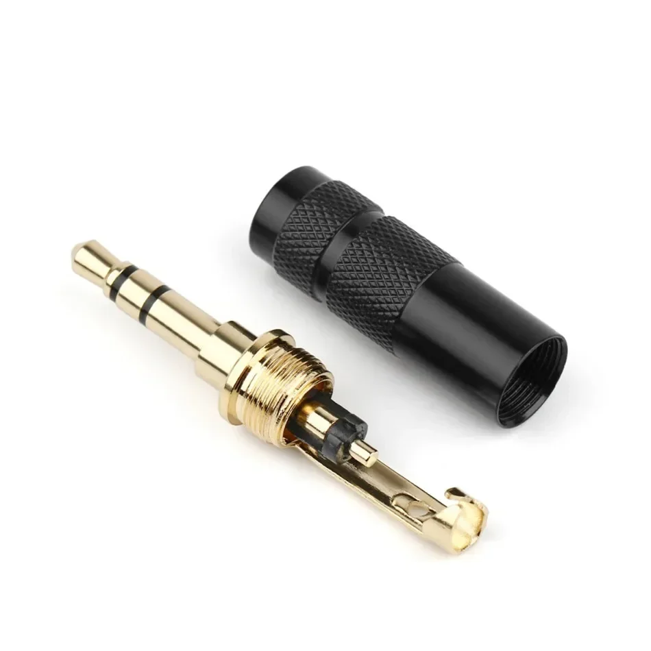 DIY 3.5mm Jacks Audio Plug 3 4 - Cable Extension 3.5 reseña y precio