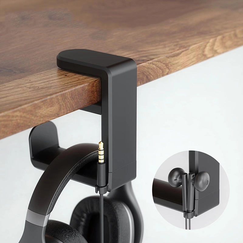 Universal Desktop 360° Rotatin - Headphone Stand Desk reseña y precio