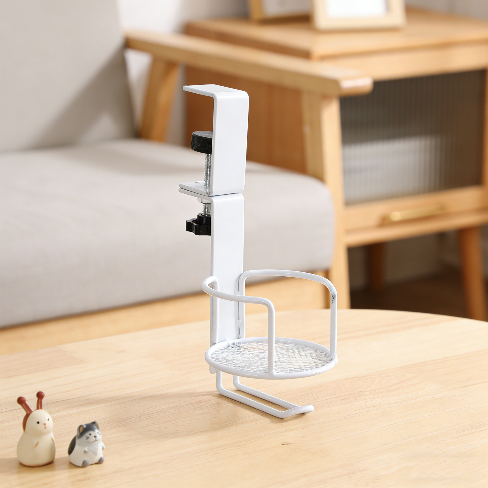 Clip on Desk Cup Holder 2-in-1 - Headphone Stand Desk reseña y precio