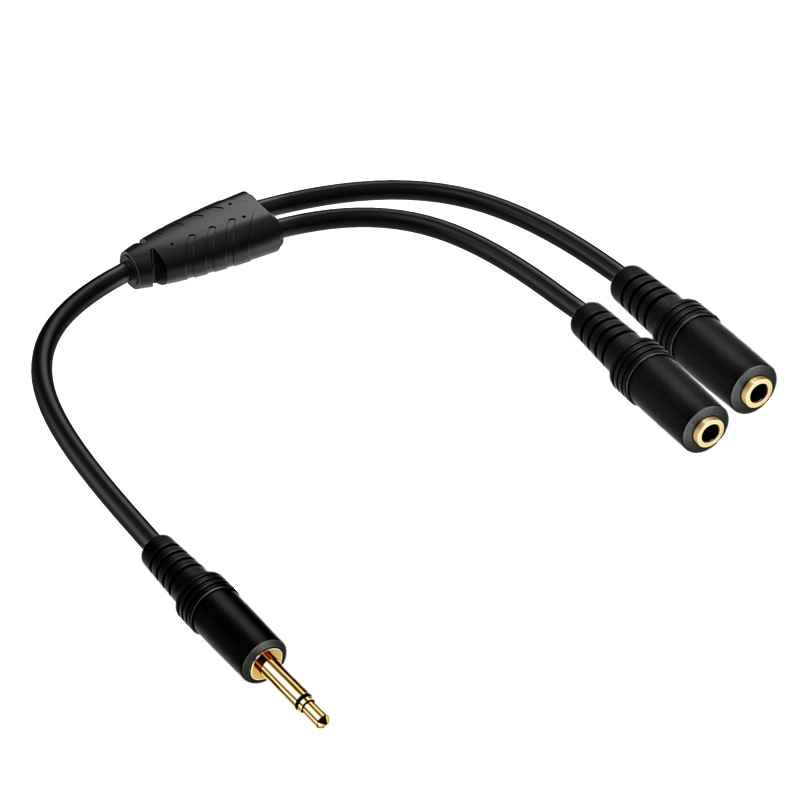 3.5mm TS Mono Male To Dual 3.5 - Earphone Splitter Jack reseña y precio