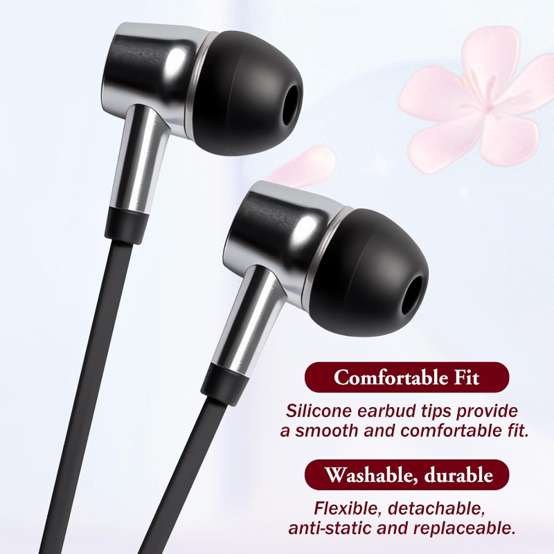Silicone Earbud Replacement Ti - Silicone Ear Tip Replacement reseña y precio