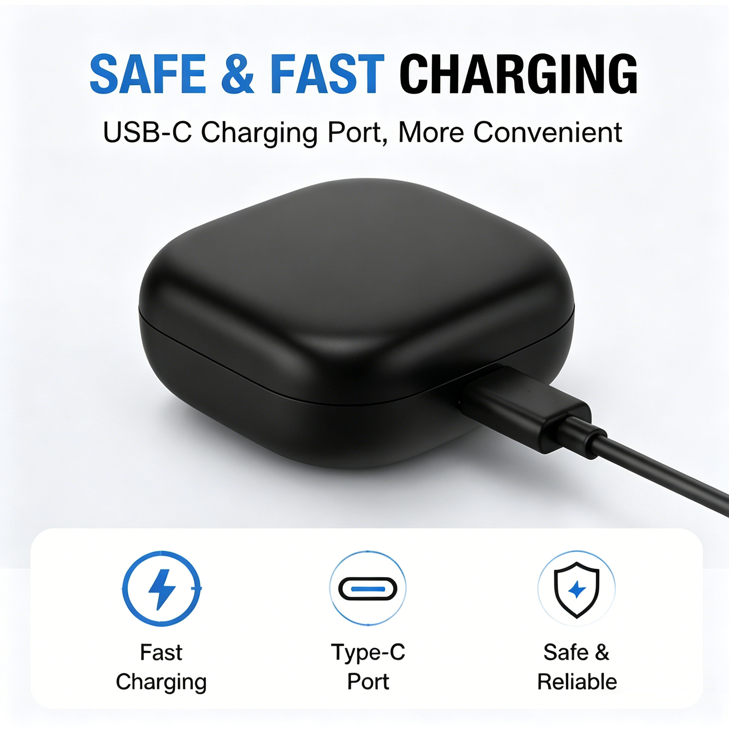 Replacement Charging Case For  - Earbuds Charging Case reseña y precio
