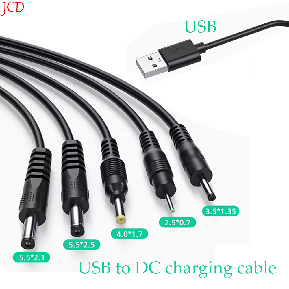 2PCS USB A Male to DC 2.0  2.5 - Cable Extension 3.5 reseña y precio