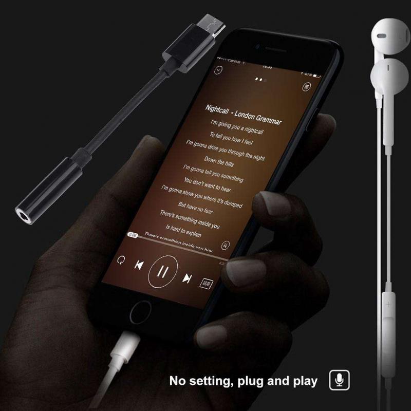 Type C to 3.5mm Jack Earphones - Cable Extension 3.5 reseña y precio
